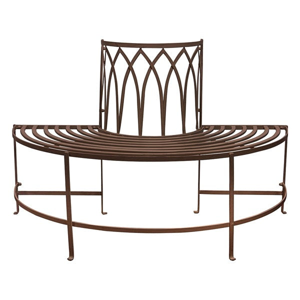 Gallery Outdoor Alberoni Outdoor Tree Bench Seat in Ember