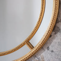 Gallery Interiors Sinatra Mirror in Gold