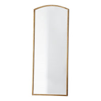 Gallery Interiors Antique Full Length Higgins Arch Mirror in Gold