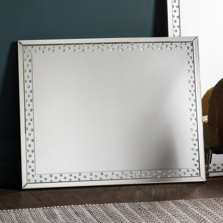 Gallery Direct Eastmoore Silver Mirror Large