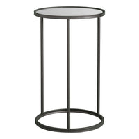 Gallery Interiors Hutton Side Table in Black