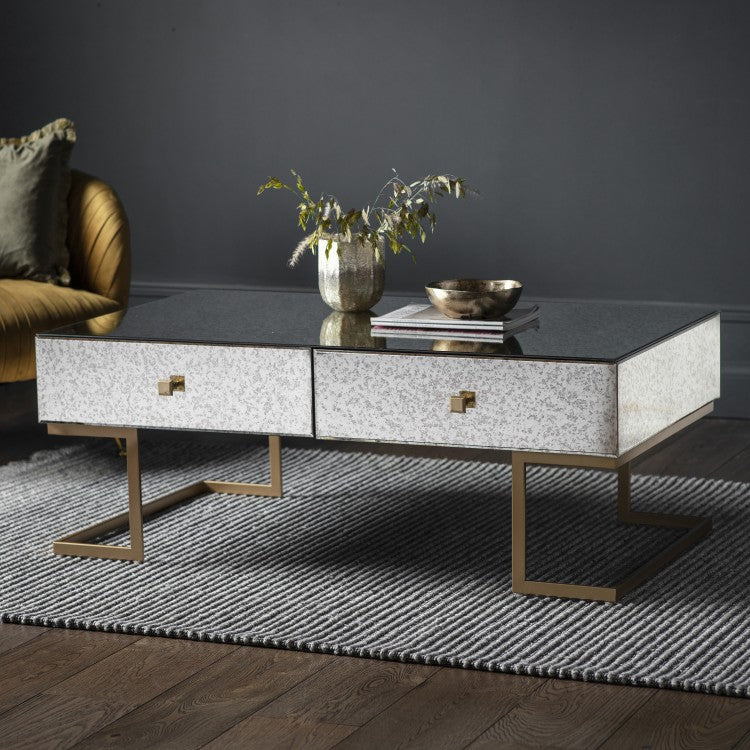 Gallery Direct Amberley 4 Drawer Coffee Table 