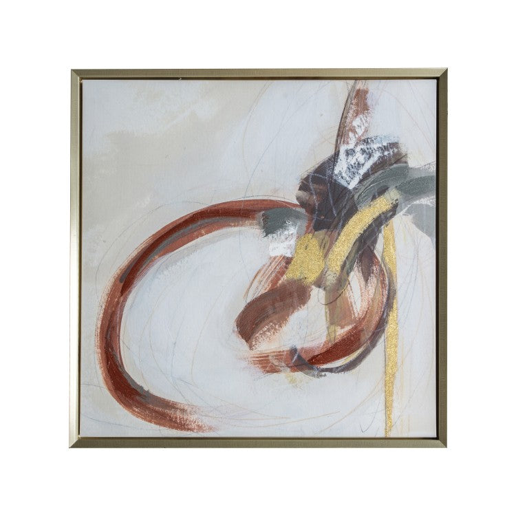 Gallery Interiors Shibu Abstract Framed Canvas