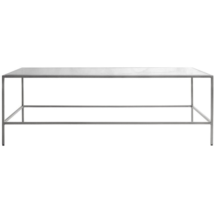 Gallery Interiors Rothbury Coffee Table Silver | Outlet