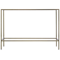 Gallery Interiors Rothbury Console Table Champagne