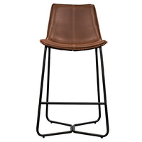 Gallery Interiors Set of 2 Hawking Stool Brown