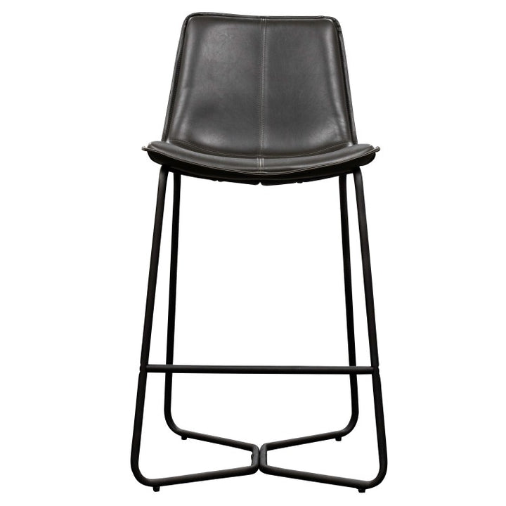 Hawking Set of 2 Stools - Charcoal GalleryDirect 1