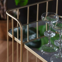 Gallery Interiors Verna Drinks Trolley