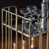 Gallery Interiors Verna Drinks Trolley