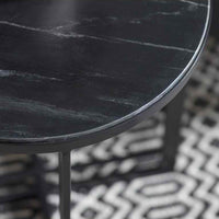 Gallery Interiors Necton Side Table in Black