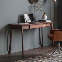 Gallery Interiors Madrid Desk in Walnut