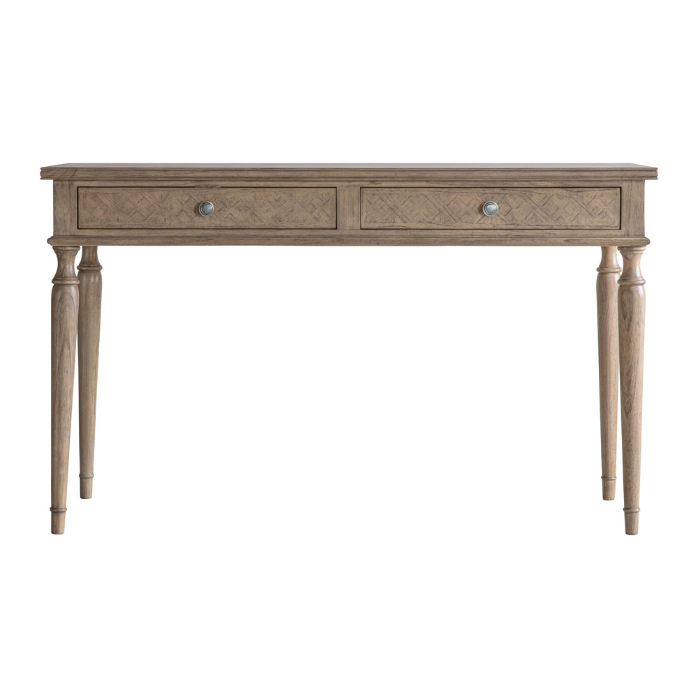 Gallery Interiors Mustique 2 Drawer Desk