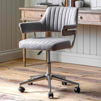 Gallery Interiors Mcintyre Armchair in Grey