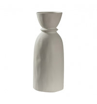 Olivia's Inca White Vase