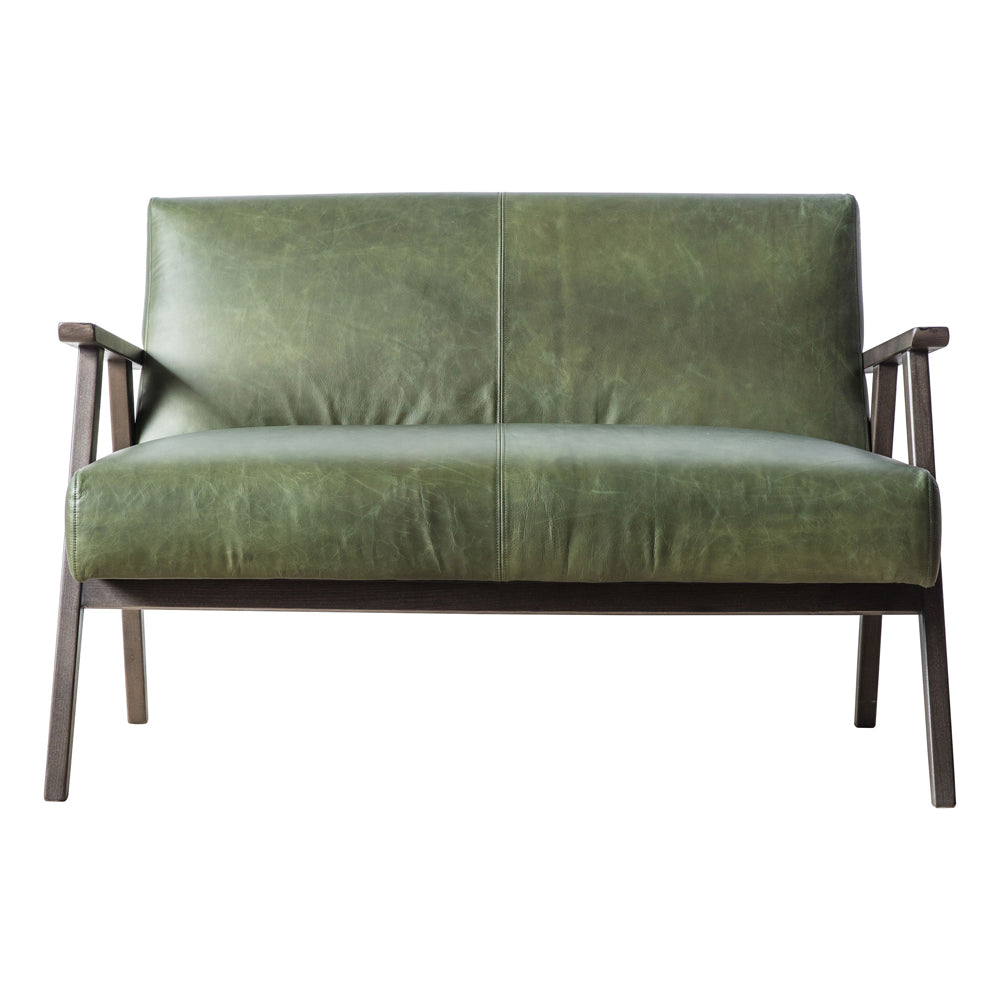  GalleryDirect-Gallery Interiors Neyland 2 Seater Sofa in Heritage Green-Green 949 