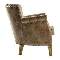 Gallery Interiors Hickman Brown Armchair