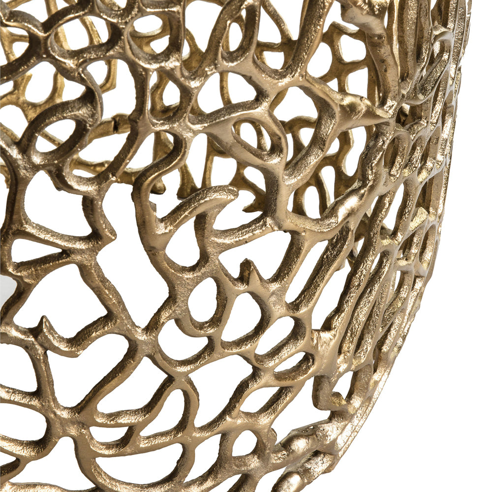 Gallery Direct Verdant Gold Side Table