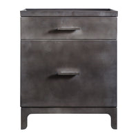 Gallery Interiors Ottinge 2 Drawer Side Table