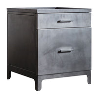 Gallery Interiors Ottinge 2 Drawer Side Table