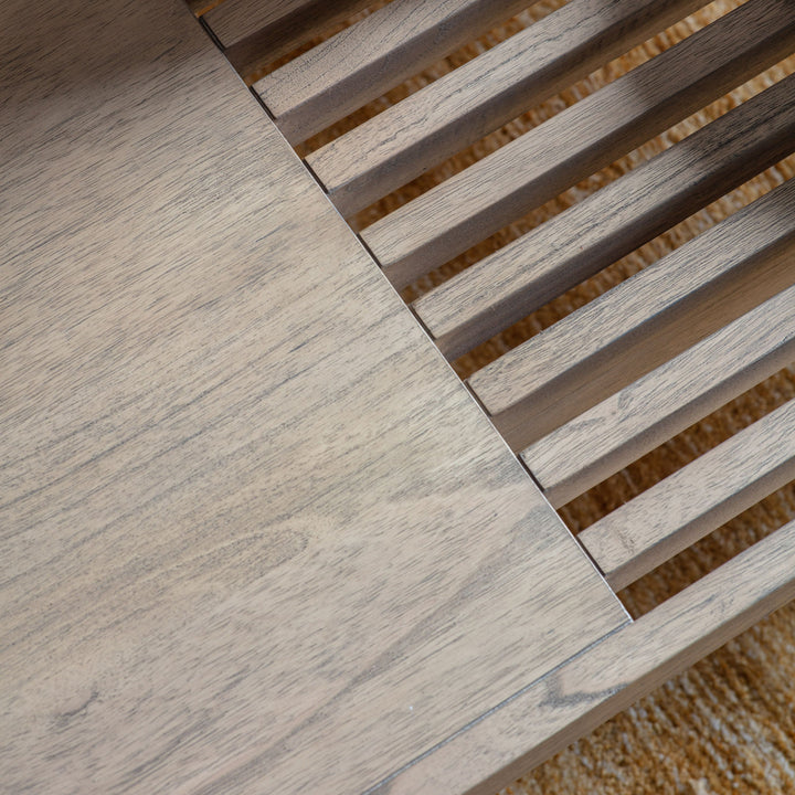 Kyoto Rectangular Coffee Table - Brown GalleryDS 4