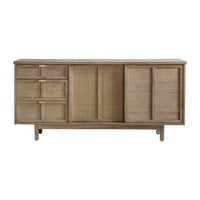 Gallery Interiors Kyoto 3 Drawer 2 Door Sideboard