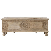 Gallery Interiors Satara Storage Table Bench