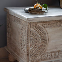 Gallery Interiors Satara Storage Table Bench