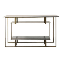 Gallery Interiors Thornton Bronze Console Table