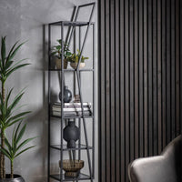 Gallery Interiors Putney Open Display Unit in Black