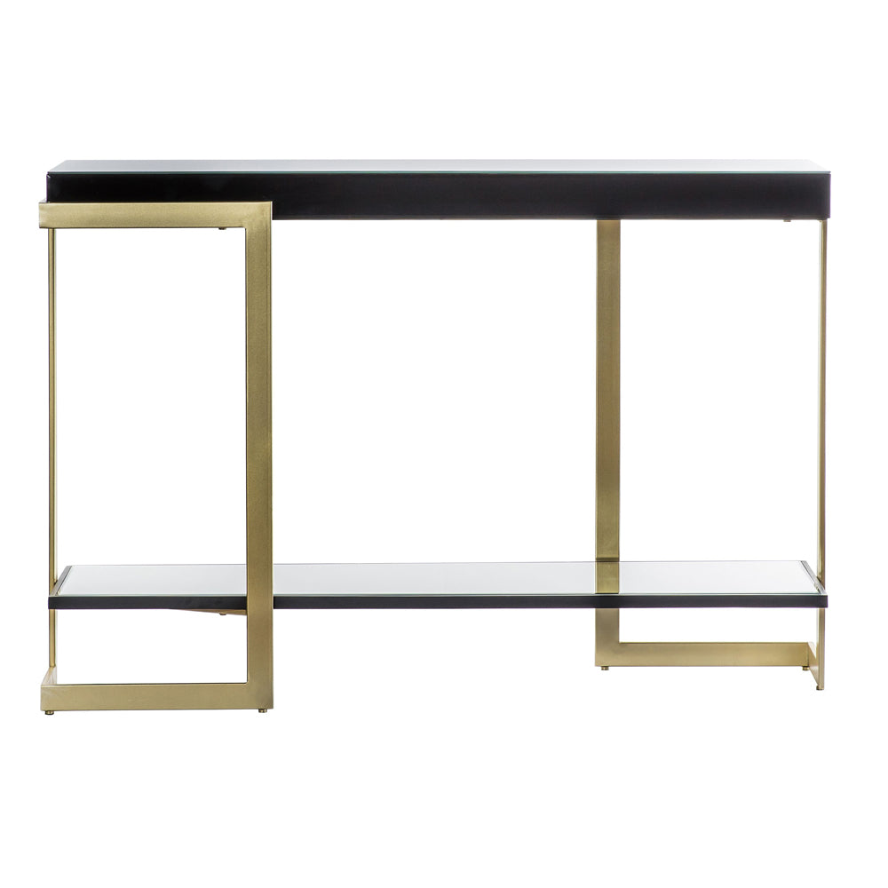 Gallery Interiors Ardella Black Console Table