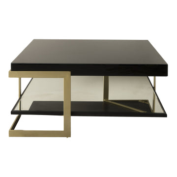 Ardella Square Coffee Table - Black GalleryDirect 1