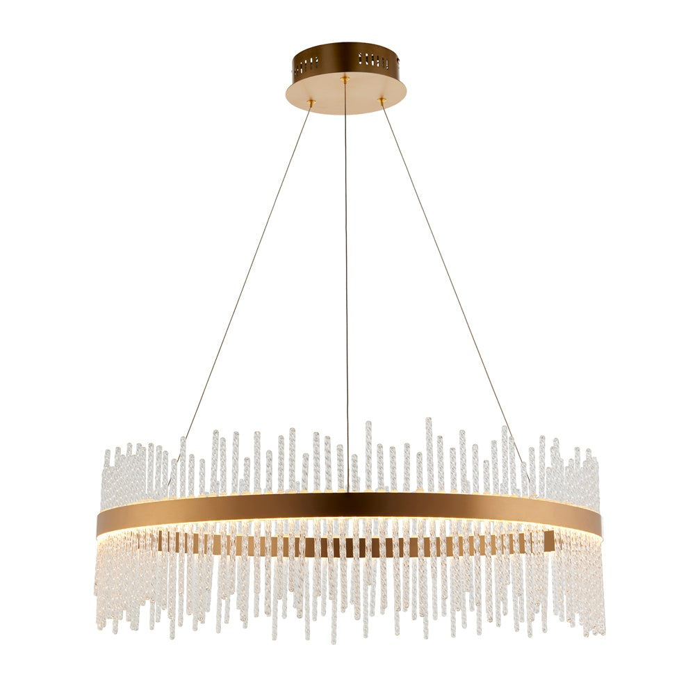 Olivia's Harley Pendant light in Gold