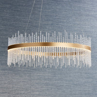 Olivia's Harley Pendant light in Gold