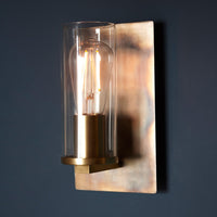 Olivia's Alanna Wall Light in Light Bronze