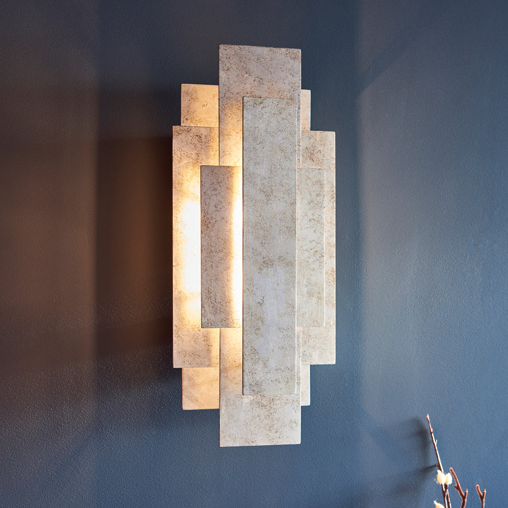 Olivia's Nina Wall Light in Silver