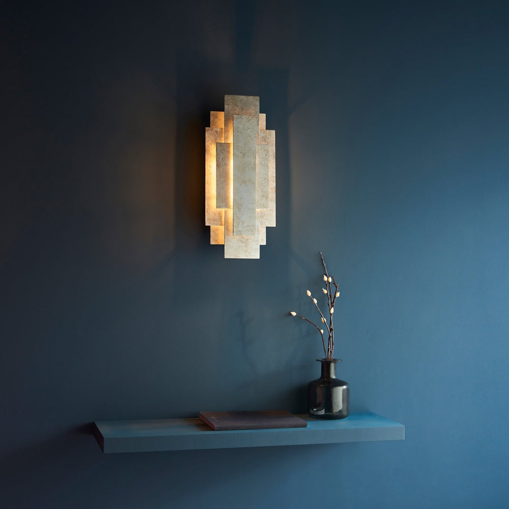 Olivia's Nina Wall Light in Silver