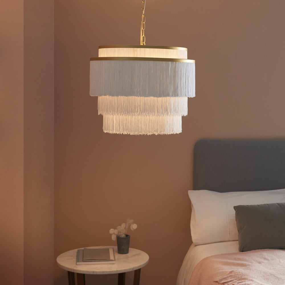 Olivia's Giselle Large Pendant Light in Gold