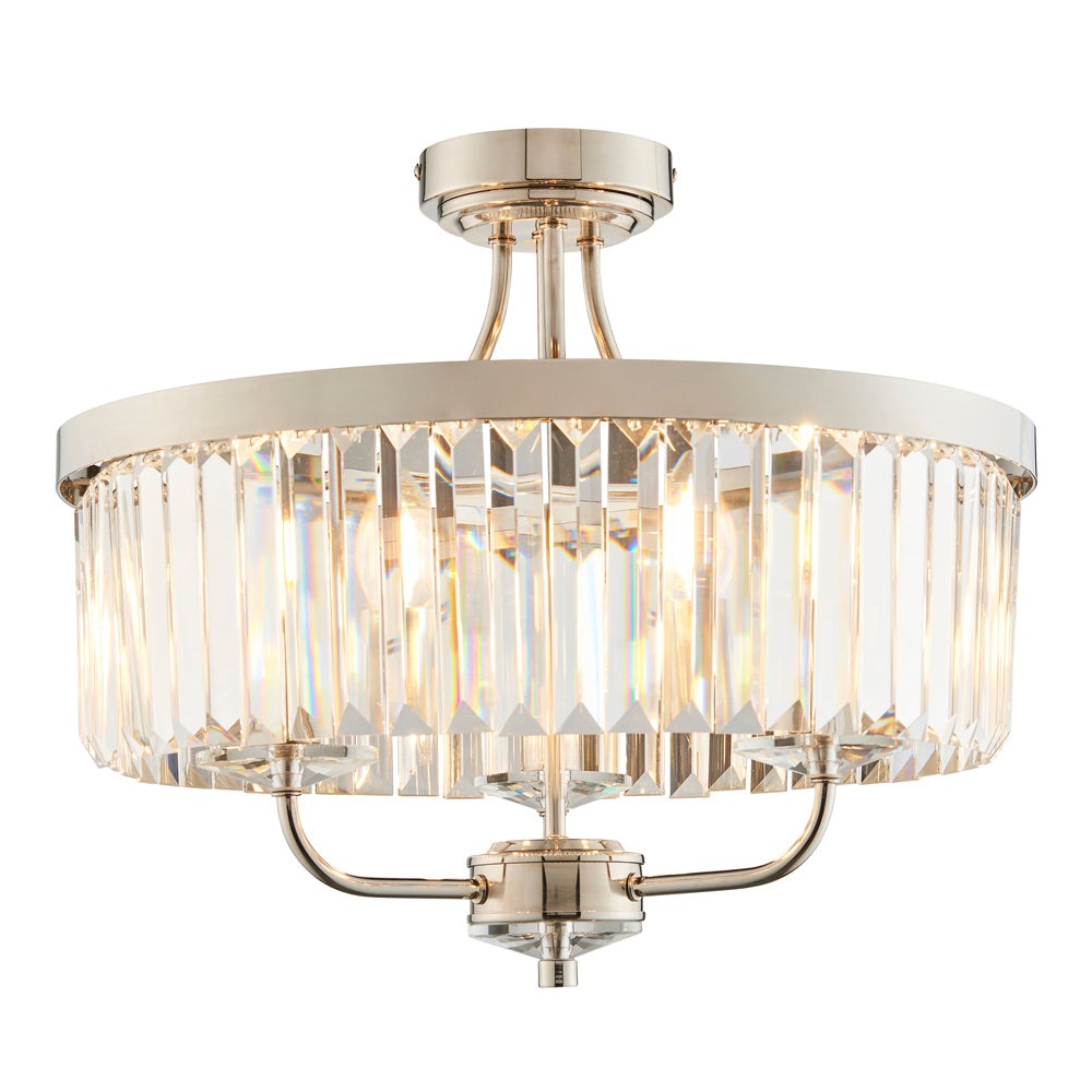 Olivia's Dianna Ceiling light in Chrome