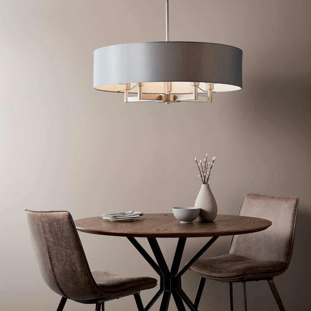 Olivia's Blair Pendant Light in Grey