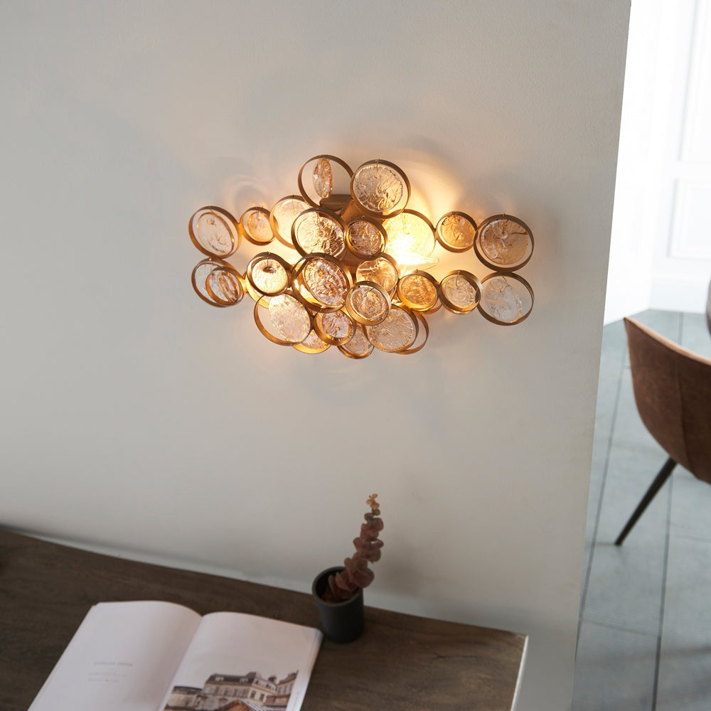 Olivia's Mya Wall Light in Gold