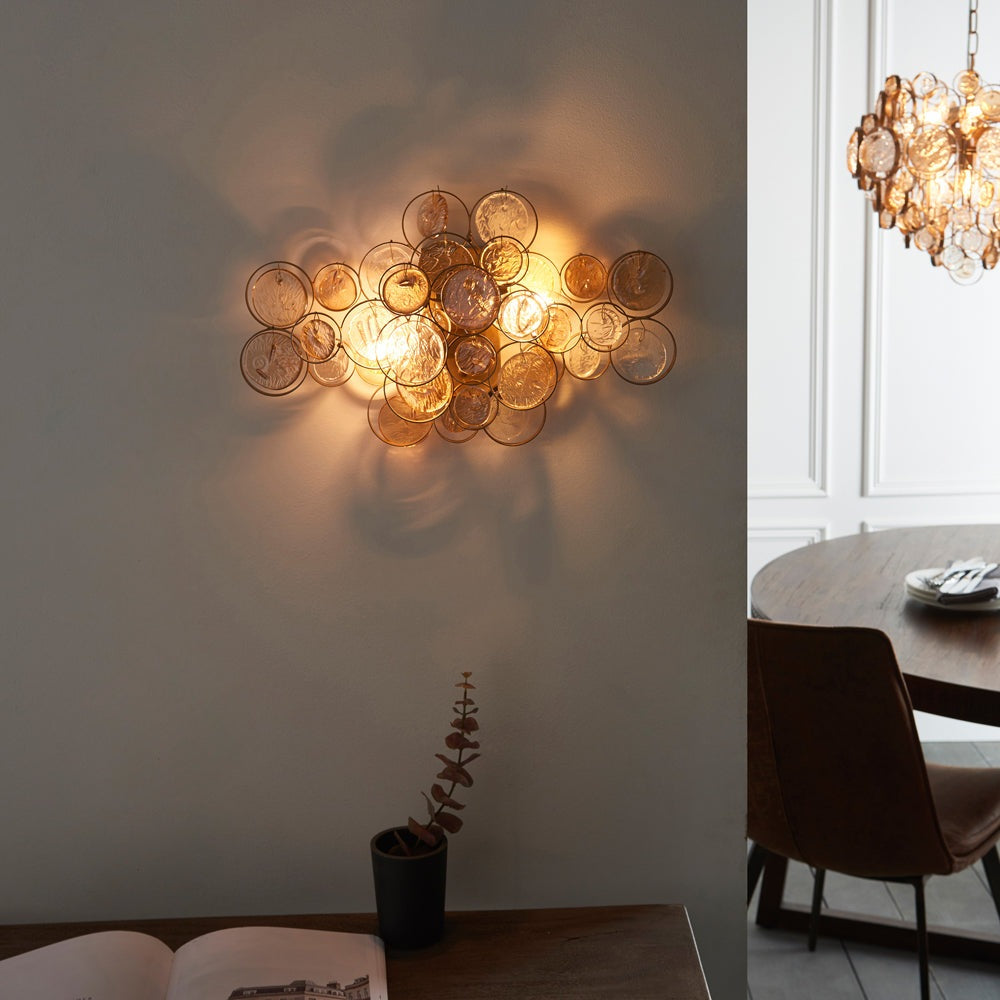 Olivia's Mya Wall Light in Gold