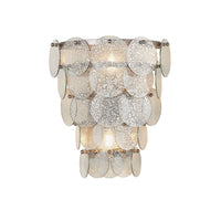 Olivia's Madison Wall Light in Silver