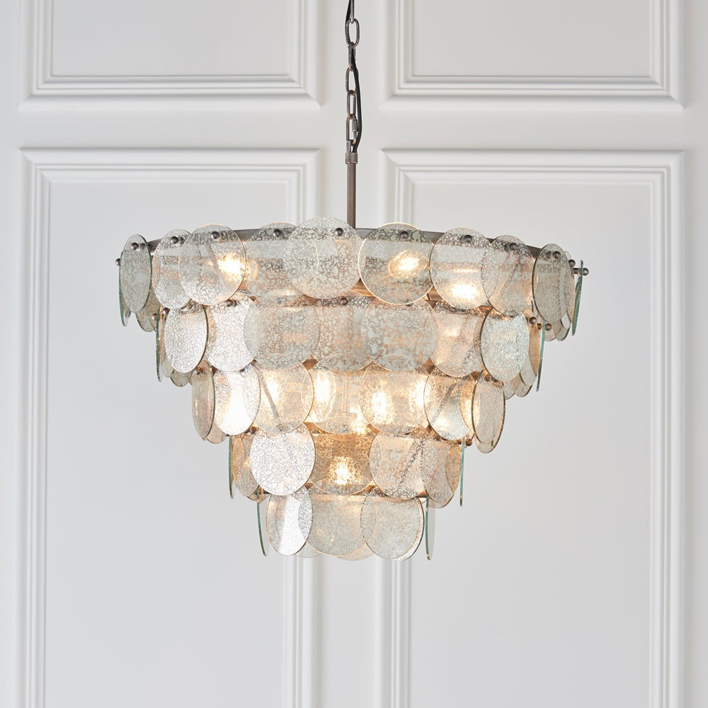 Olivia's Madison Pendant Light in Silver