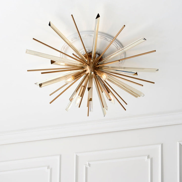 Christel Ceiling Light - Gold Endon 3