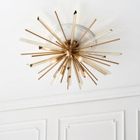 Olivia's Christel Ceiling Light in Gold