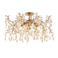 Olivia's Freya Ceiling Light in Champagne