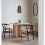 Gallery Interiors Okayama 4 Seater Dining Table in Natural
