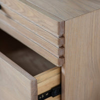 Gallery Interiors Okayama 6 Drawer Chest in Natural