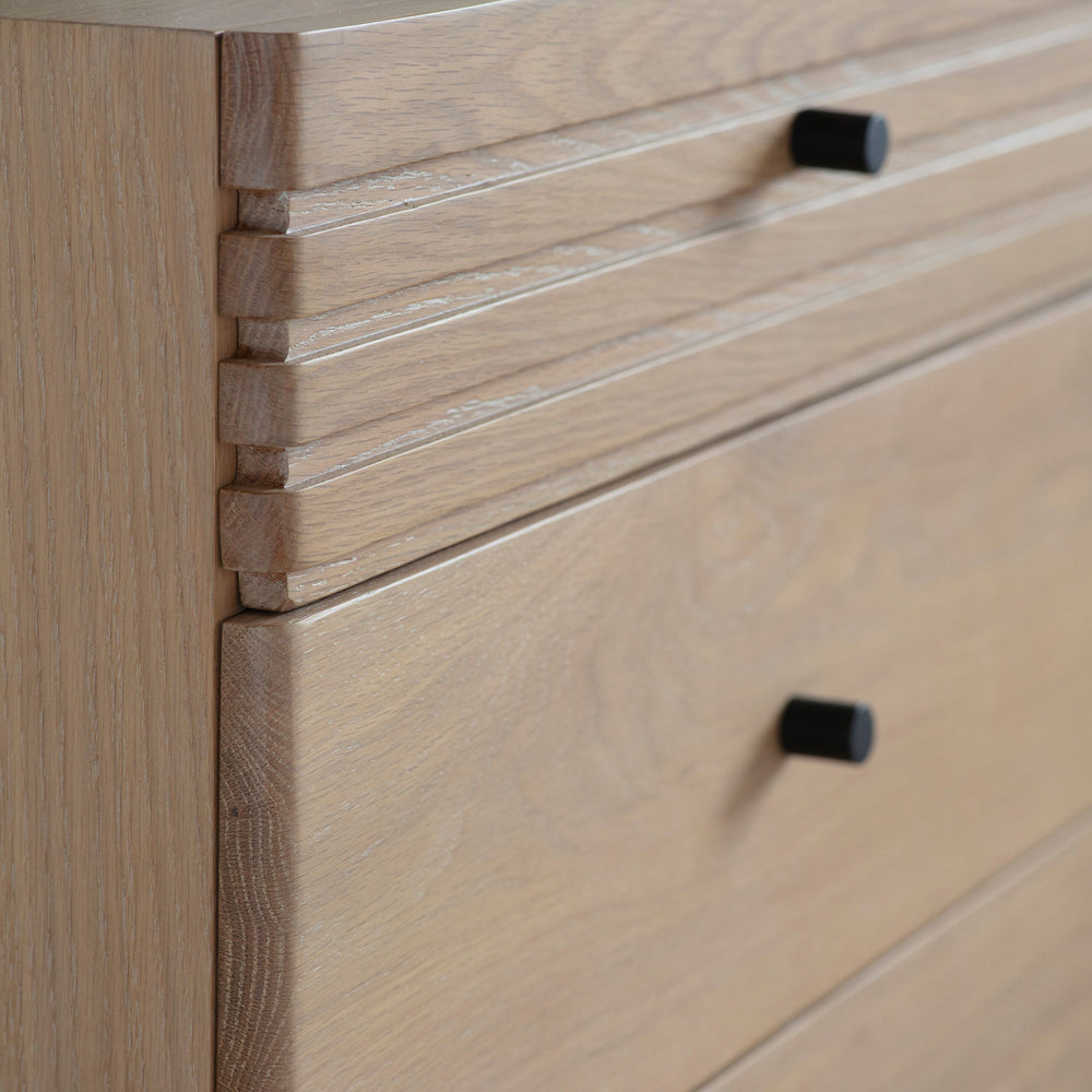  GalleryDirect-Gallery Interiors Okayama 6 Drawer Chest in Natural-Natural 309 
