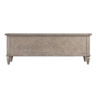 Gallery Interiors Mustique Hall Bench Chest in Natural